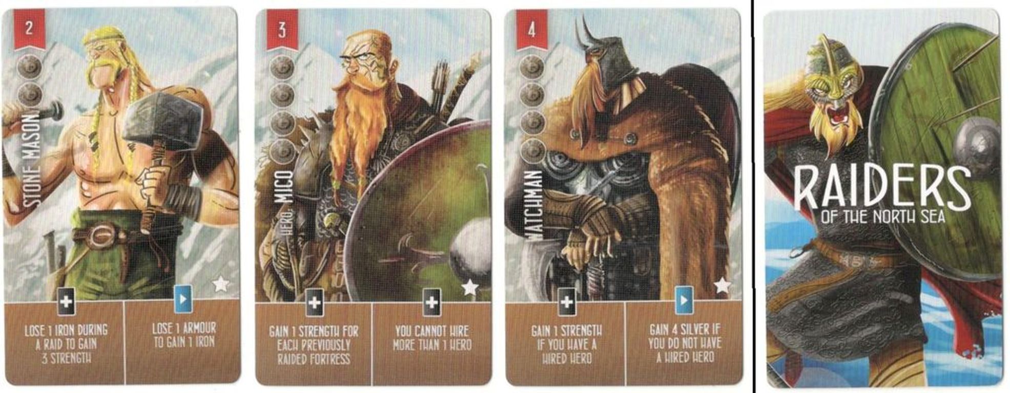 Pillards de la Mer du Nord: Mico Promo cartes