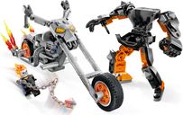 LEGO® Marvel Ghost Rider Mech & Bike componenten