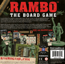 Rambo: The Board Game back of the box