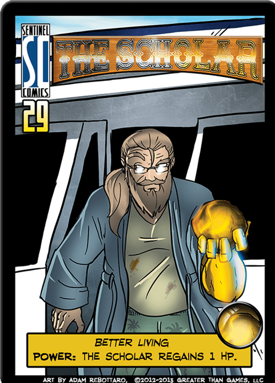 Sentinels of the Multiverse: Shattered Timelines The Scholar kaart