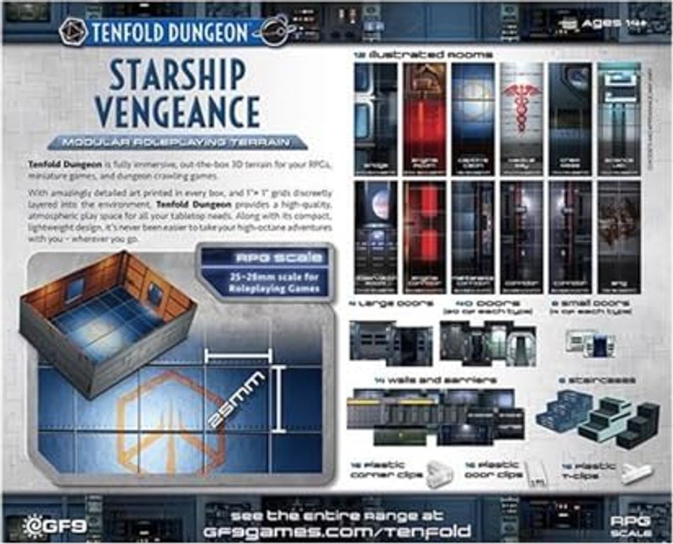 Tenfold Dungeon: Starship Vengeance torna a scatola