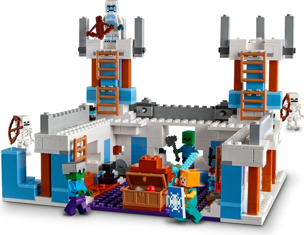 LEGO® Minecraft The Ice Castle interior