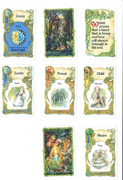 Once Upon a Time: The Storytelling Card Game kaarten