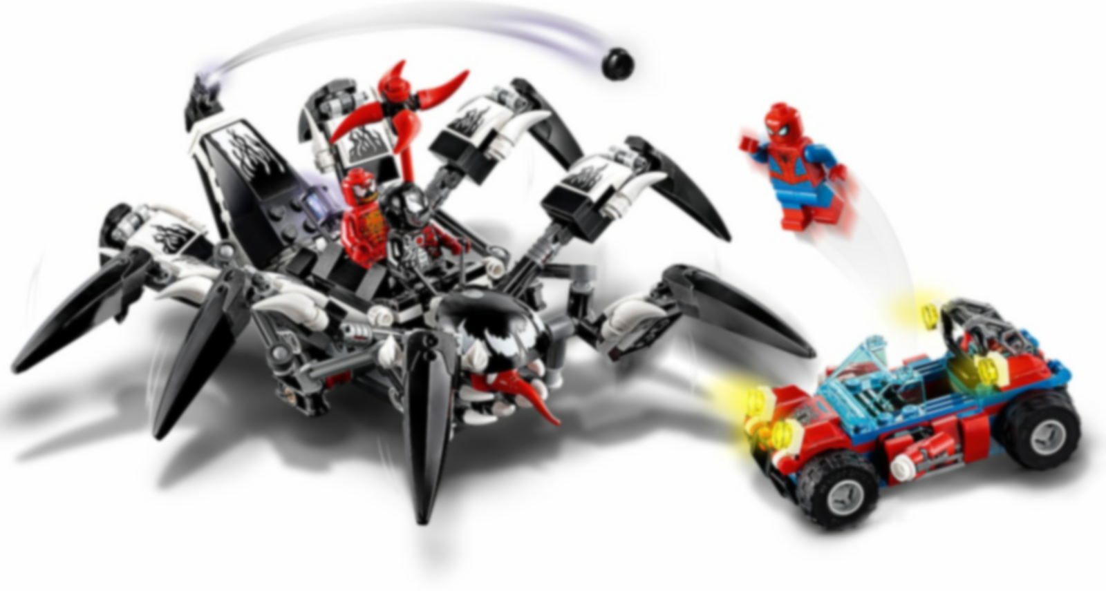 LEGO® Marvel Le véhicule araignée de Venom gameplay