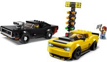 LEGO® Speed Champions 2018 Dodge Challenger SRT Demon en 1970 Dodge Charger R/T gameplay