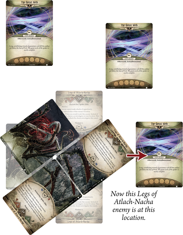 Arkham Horror: The Card Game – Weaver of the Cosmos: Mythos Pack cards