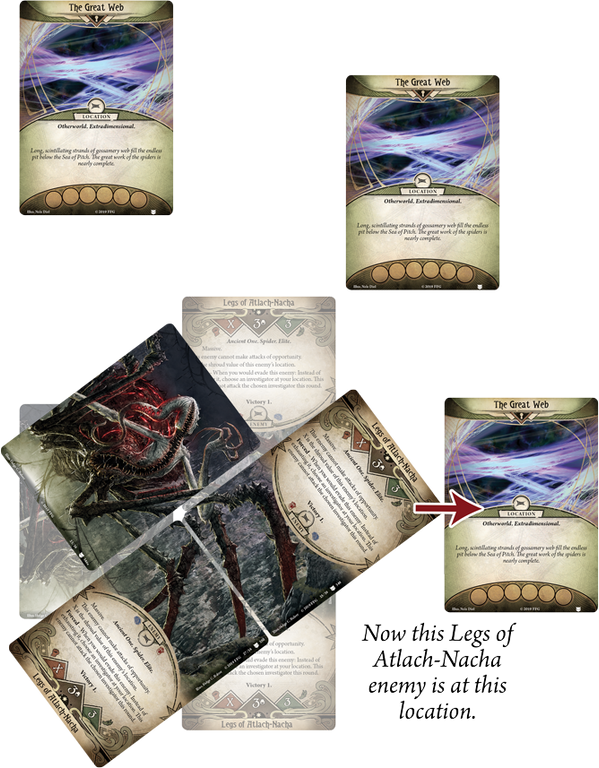 Arkham Horror: The Card Game – Weaver of the Cosmos: Mythos Pack kaarten