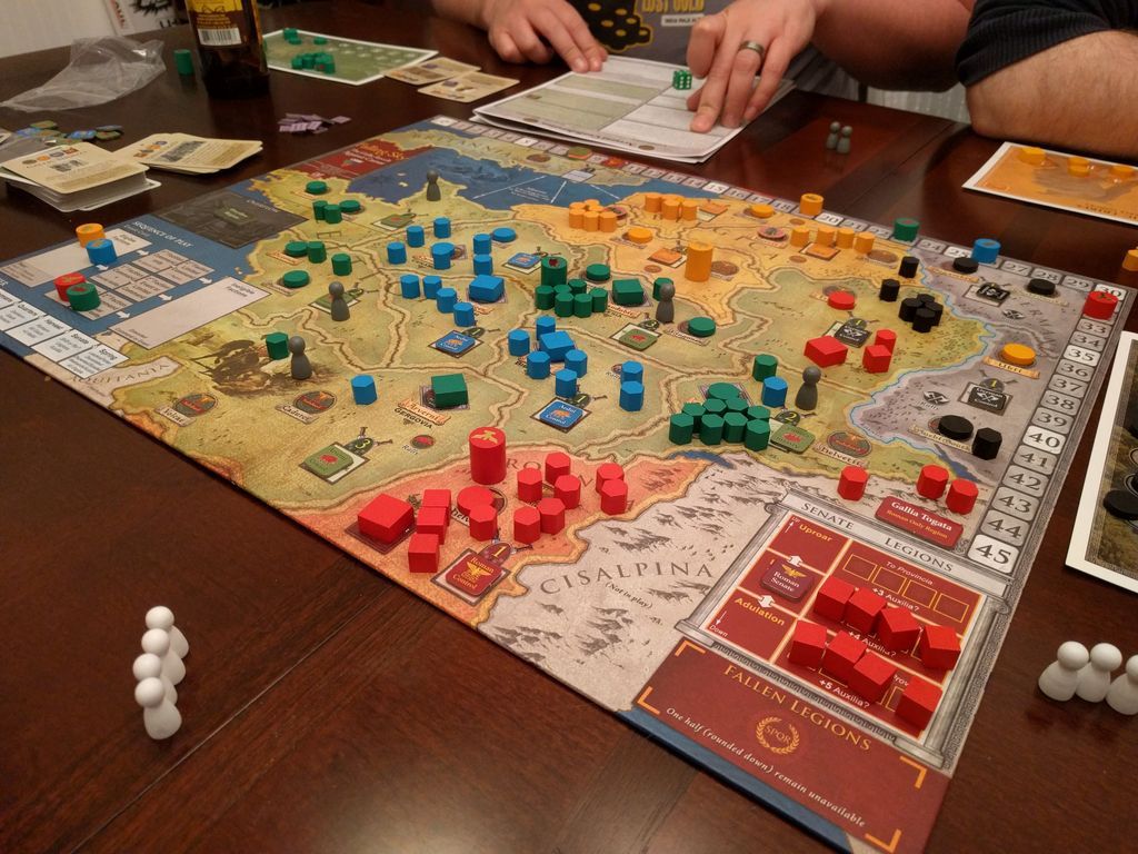 The best prices today for Falling Sky: The Gallic Revolt Against Caesar -  TableTopFinder