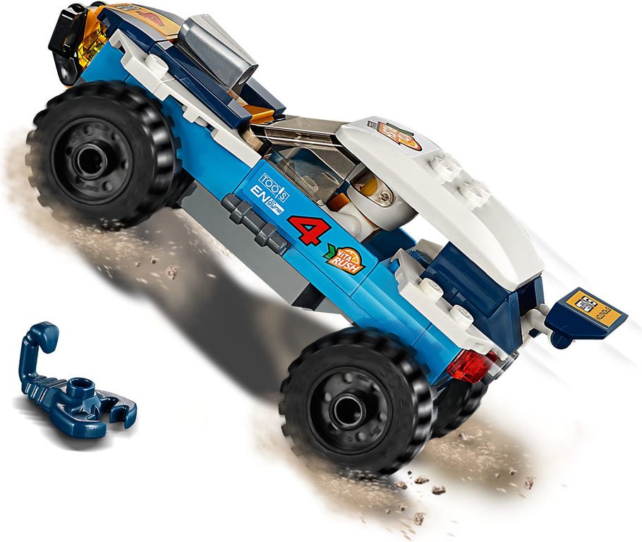 LEGO® City Coche de Rally del Desierto jugabilidad