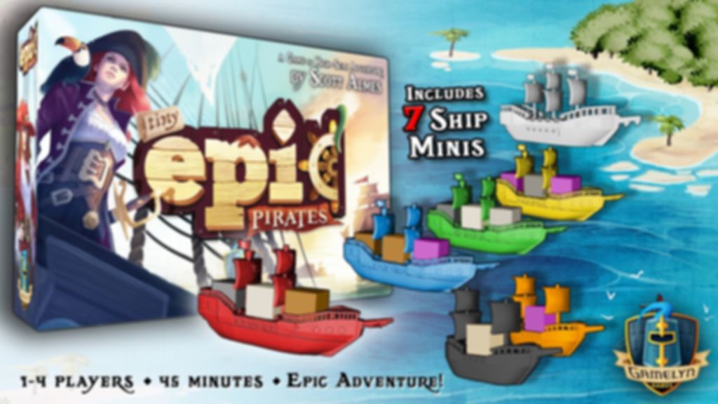 Newest game in the Tiny Epic series revealed with a pirate setting