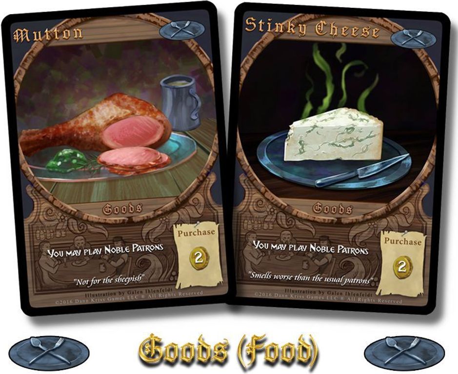 Tavern Masters carte