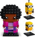 LEGO® BrickHeadz™ Belle Bottom, Kevin & Bob komponenten