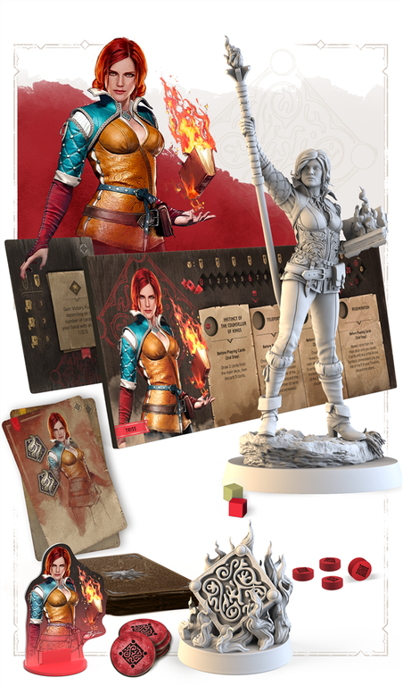 The Witcher: Path Of Destiny – Triss & Grain of Truth composants