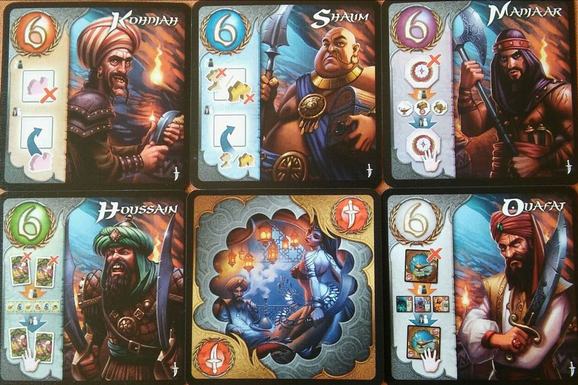 Five Tribes: The Thieves of Naqala kaarten