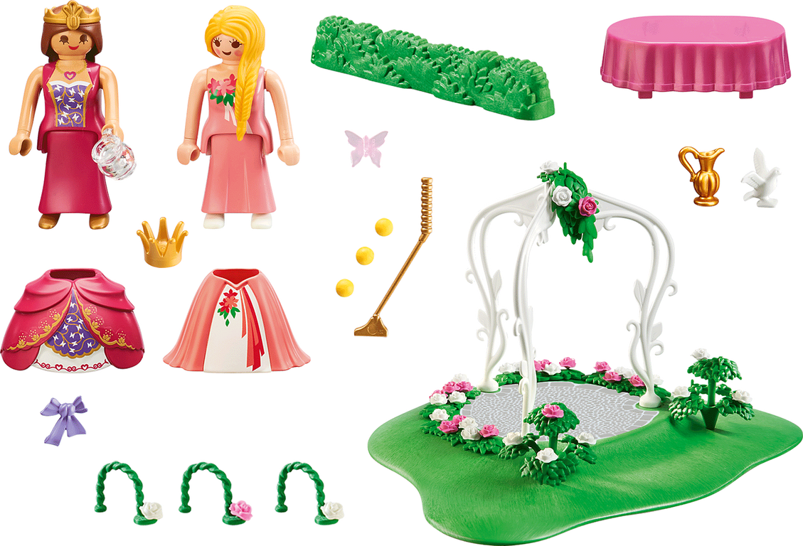 Playmobil® Princess Starter Pack Princess Garden components