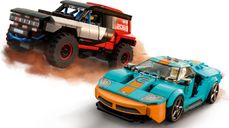 LEGO® Speed Champions Ford GT Heritage Edition and Bronco R gameplay