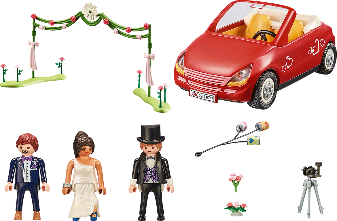 Playmobil® City Life Starter Pack Wedding Ceremony components