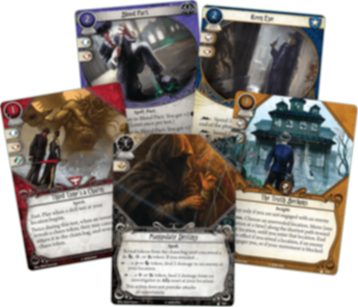 Arkham Horror: The Card Game – Devil Reef: Mythos Pack cards