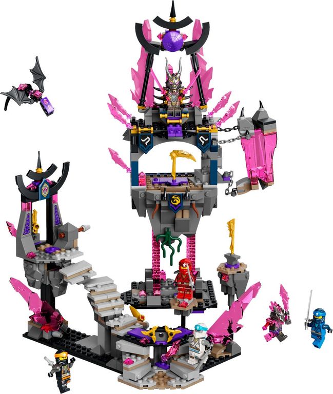 LEGO® Ninjago The Crystal King Temple components
