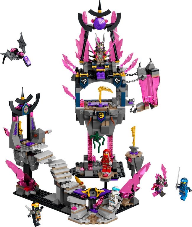 LEGO® Ninjago Le temple du Roi de cristal composants