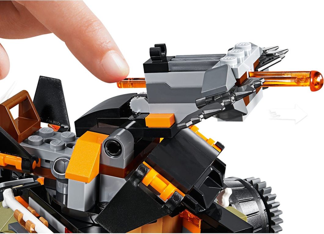 LEGO® Ninjago Dieselnaut components