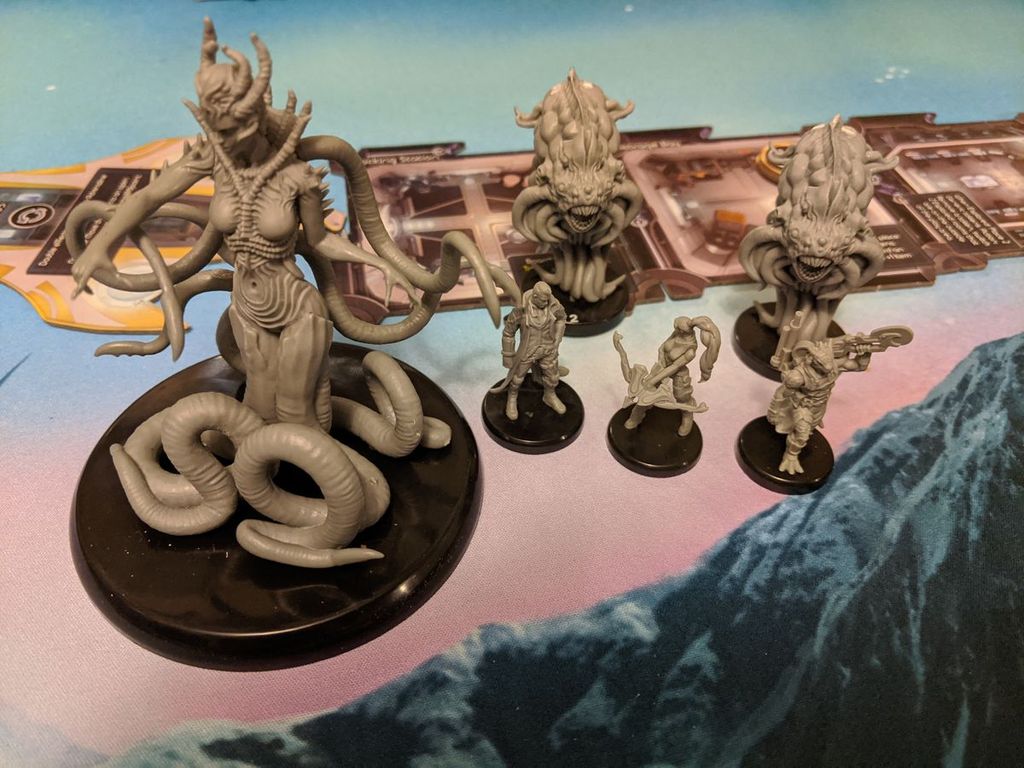 Secrets of the Lost Station miniatures