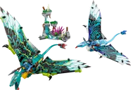 LEGO® Avatar Il primo volo sulla banshee di Jake e Neytiri componenti