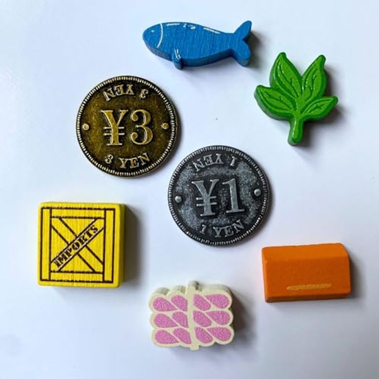 Yokohama: Premium Tokens components