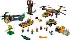 LEGO® City Jungla: Helicóptero de provisiones partes