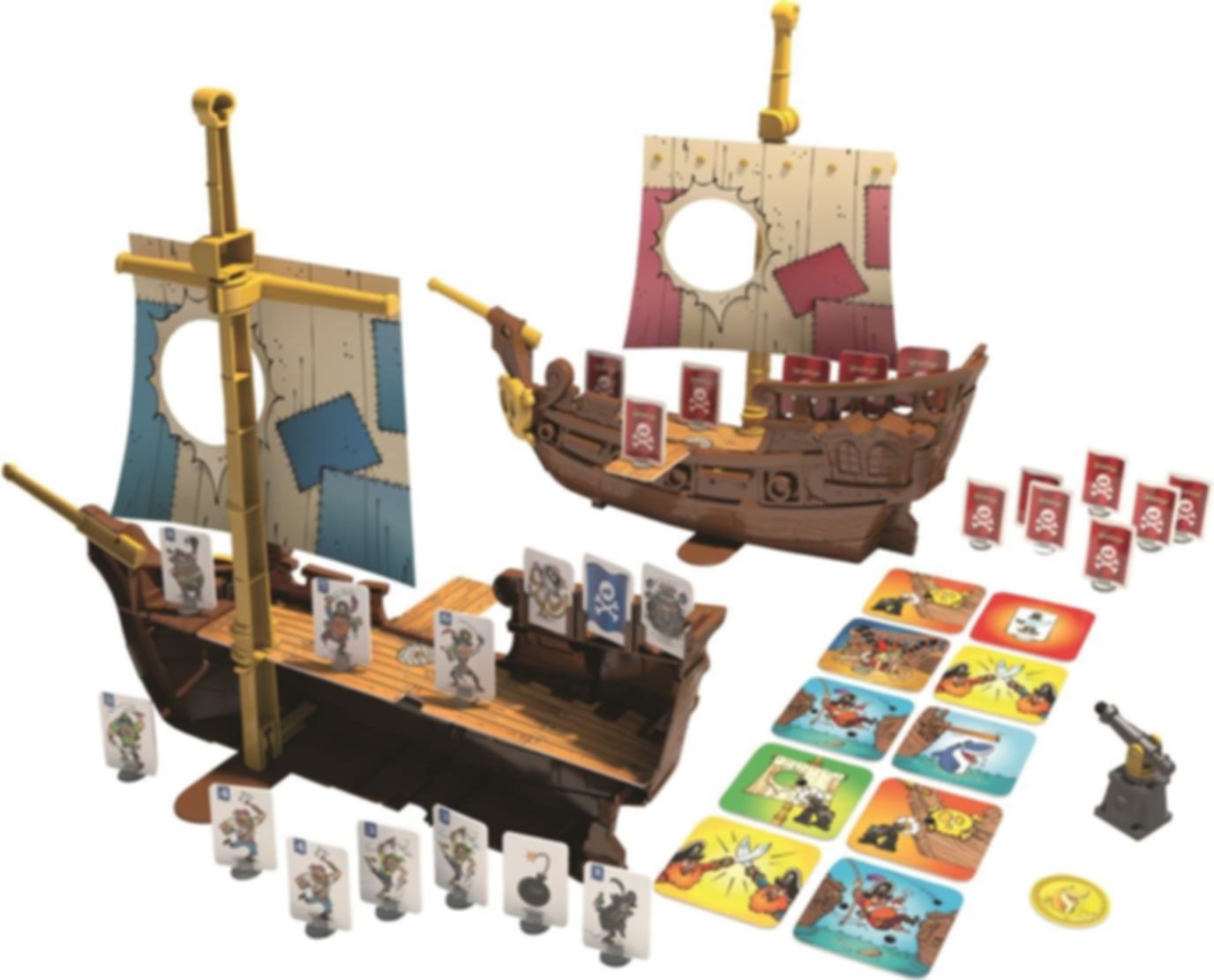 Stratego Pirates! components