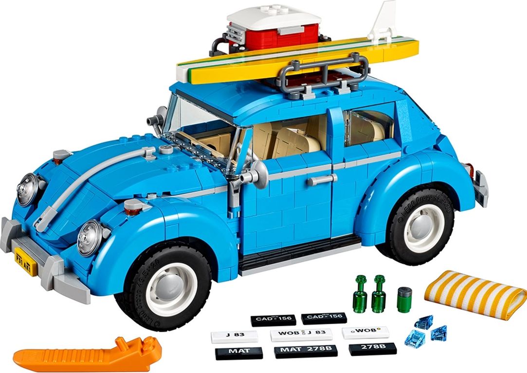 LEGO® Icons Volkswagen Beetle components