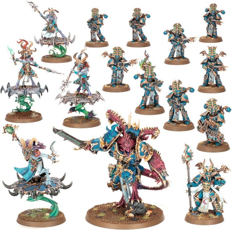 Warhammer 40,000 - Combat Patrol: Thousand Sons miniatures