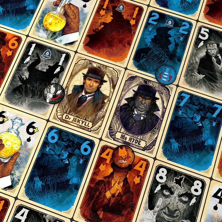 Jekyll & Hyde vs Scotland Yard carte