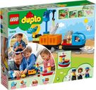 LEGO® DUPLO® Goederentrein achterkant van de doos