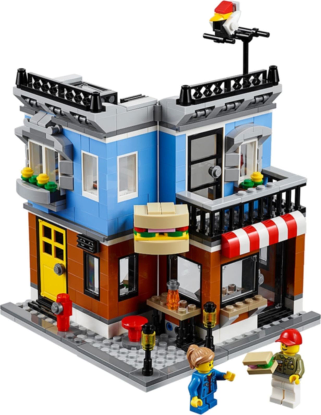 LEGO® Creator Hoekrestaurant componenten
