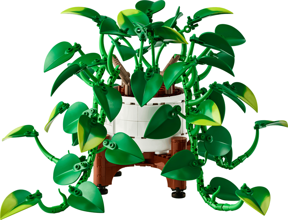 LEGO® Botanicals Hanging Golden Pothos components