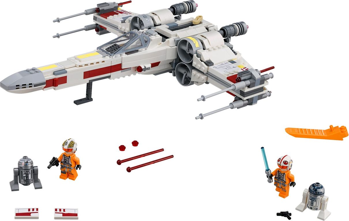 LEGO® Star Wars X-Wing Starfighter™ componenti