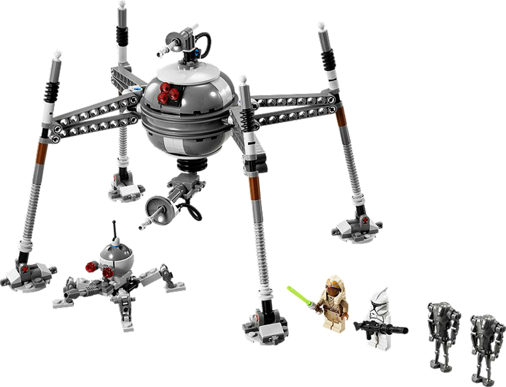 LEGO® Star Wars Homing Spider Droid components