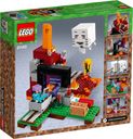 LEGO® Minecraft Le portail du Nether dos de la boîte