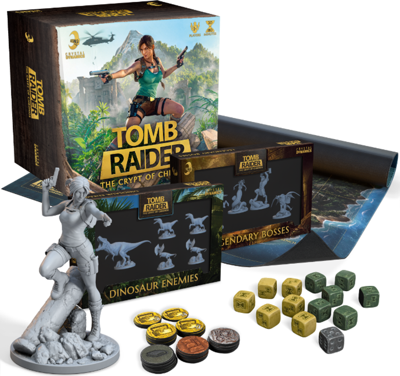 Tomb Raider: The Crypt of Chronos components
