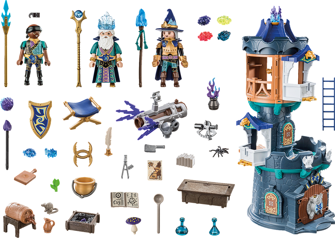 Playmobil® Novelmore Violet Vale - Wizard Tower components