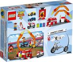 LEGO® Toy Story Duke Caboom's Stunt Show back of the box