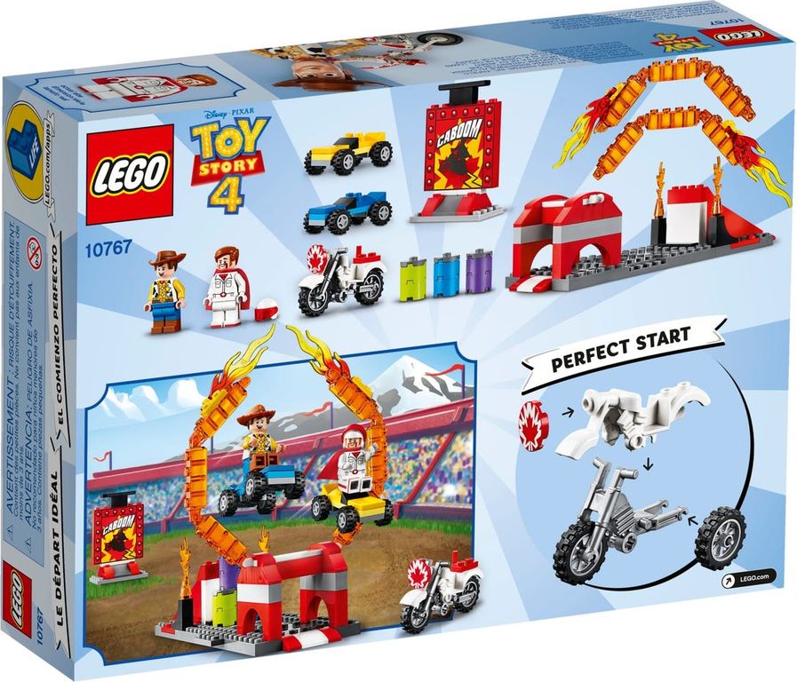 LEGO® Toy Story Graaf Kaboems Stuntshow achterkant van de doos