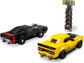 LEGO® Speed Champions 2018 Dodge Challenger SRT Demon en 1970 Dodge Charger R/T back side