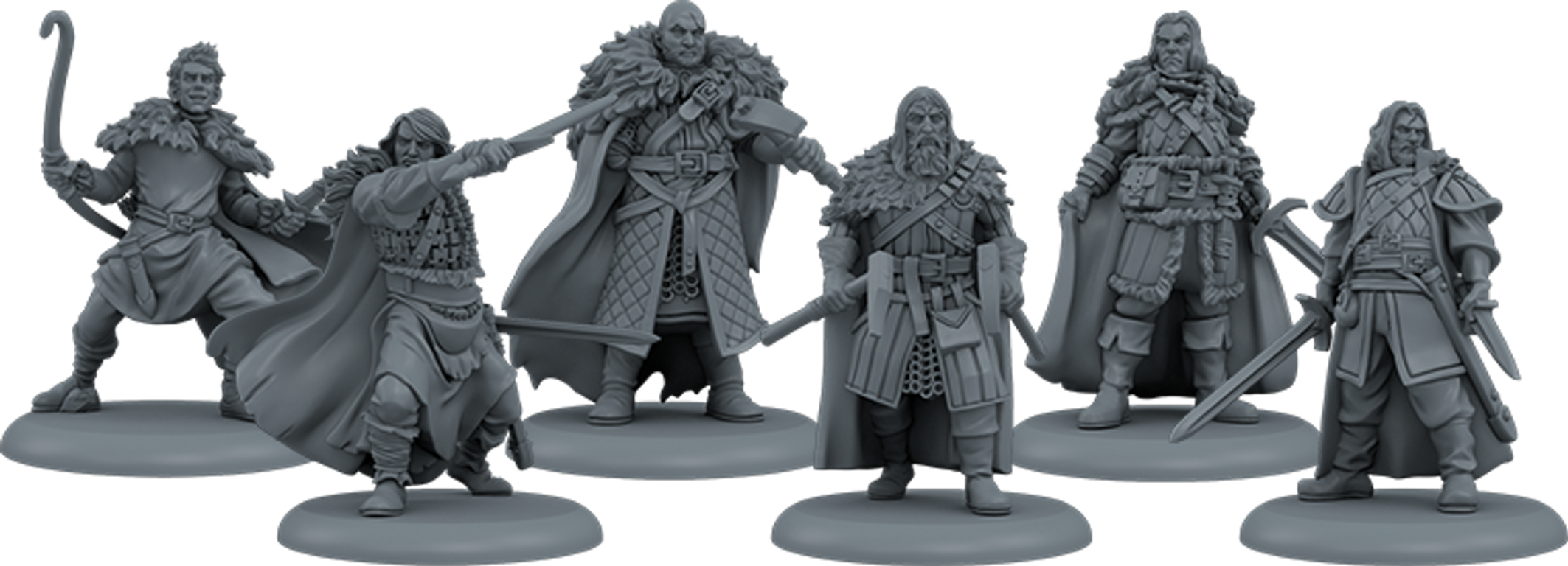 A Song of Ice & Fire: Tabletop Miniatures Game – Night's Watch Heroes I miniaturen