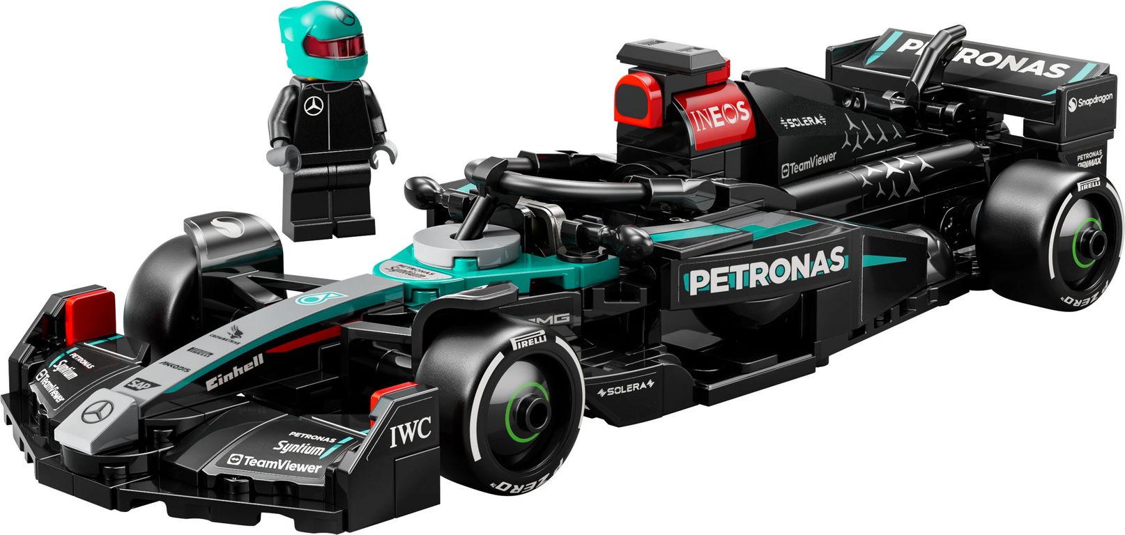 LEGO® Speed Champions Auto da corsa Mercedes-AMG F1 W15 componenti