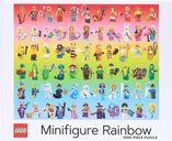 Minifiguurregenboogpuzzel 1000 stukjes