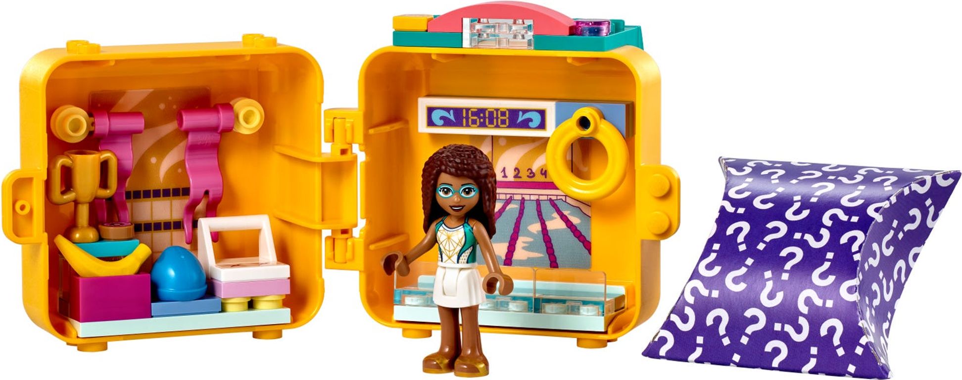 LEGO® Friends Il cubo della piscina di Andrea componenti