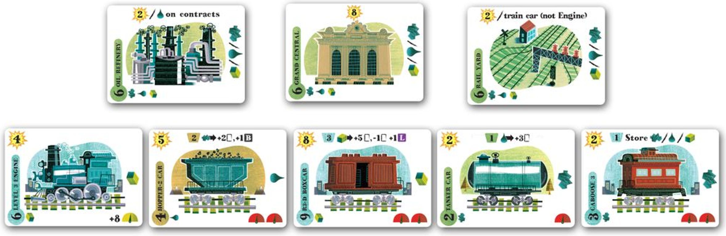 Isle of Trains cards