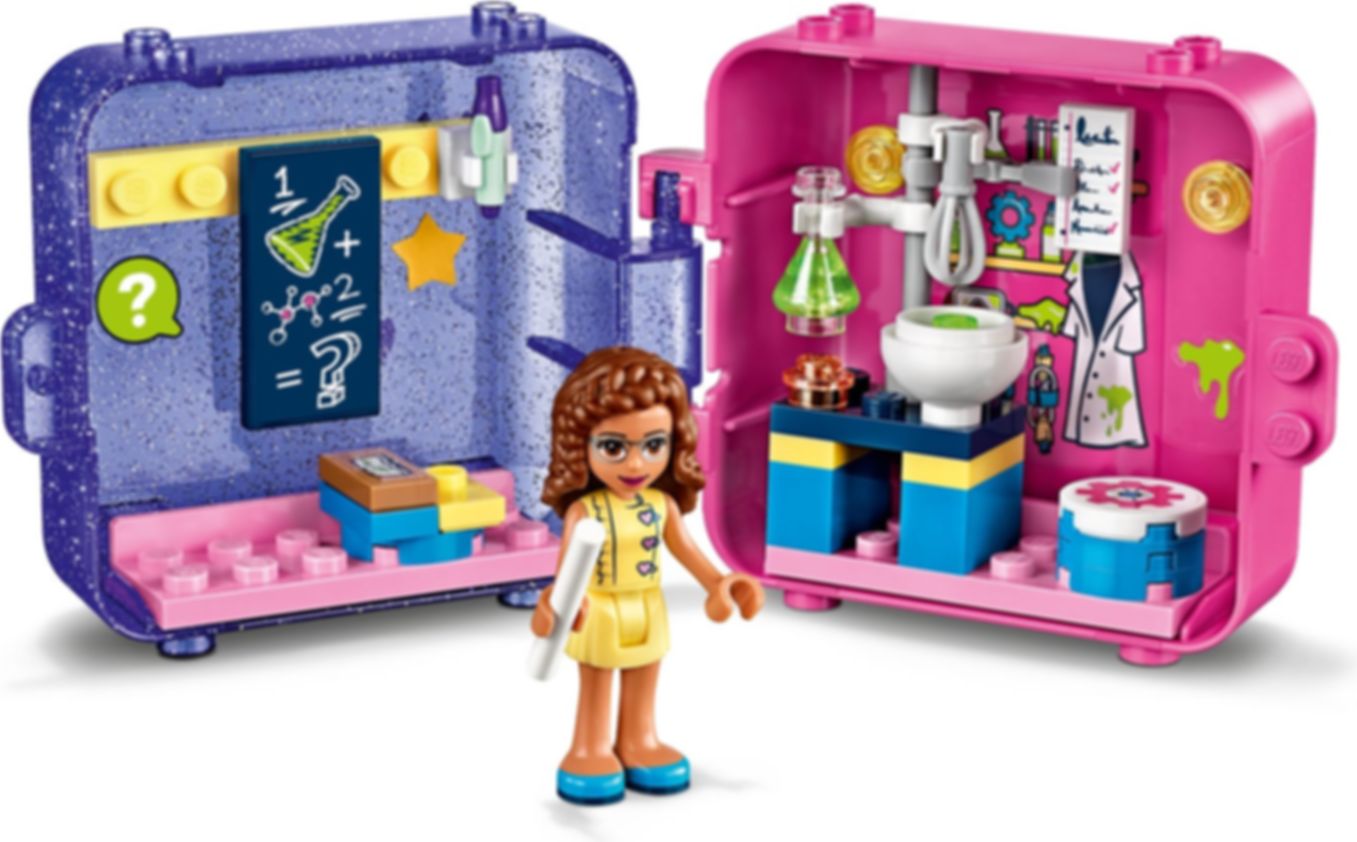 LEGO® Friends Olivia's Play Cube components